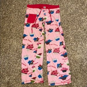 Lazy One cupcake pajama pants